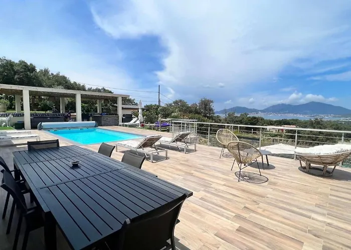 Villa Luxe 5 étoiles à Porticcio, Vue Mer, Proche Des Plages